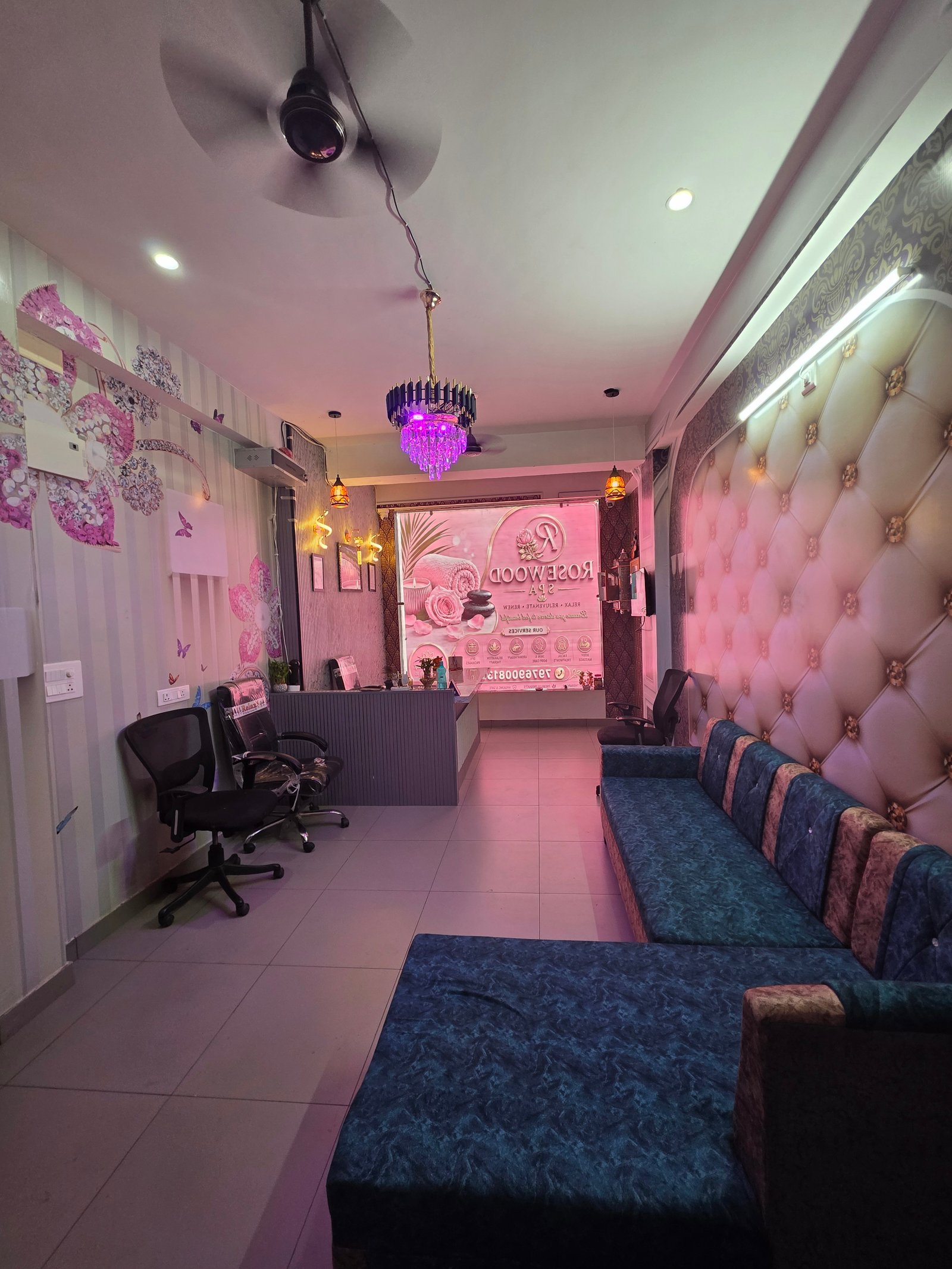 Mood Lighted Waiting Lounge