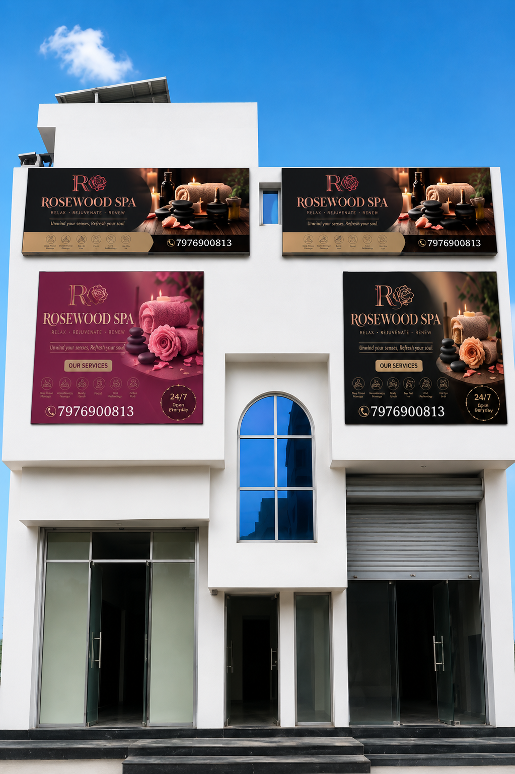 Rosewood Spa Exterior Showcase